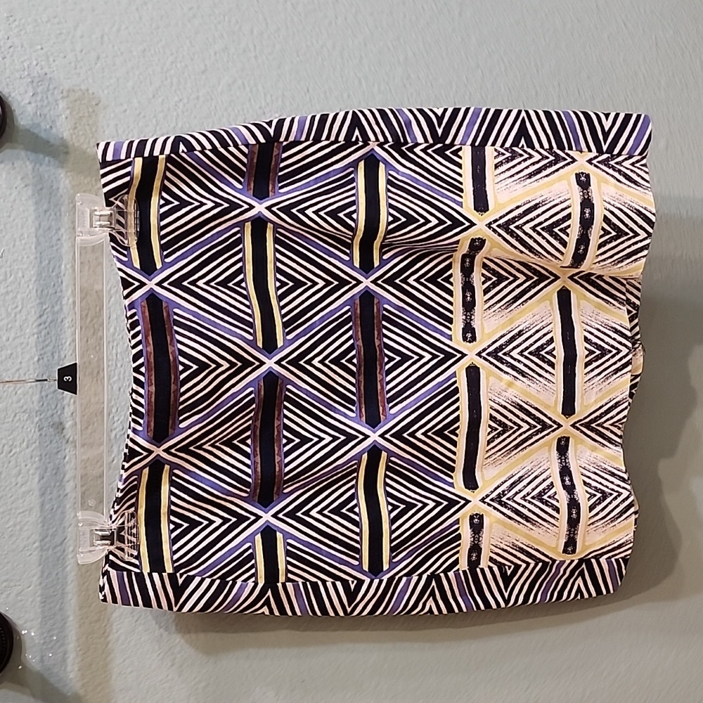 Nic+Zoe Twill Skirt Multicolor Size 6P